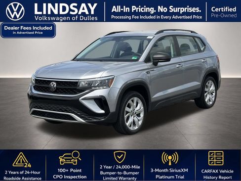 Used 2023 Volkswagen Taos S w/ Driver Assistance Package AWD/4WD image 4