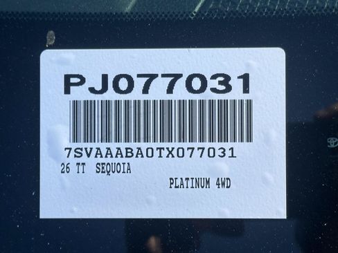 Certified 2026 Toyota Sequoia Platinum AWD/4WD image 65