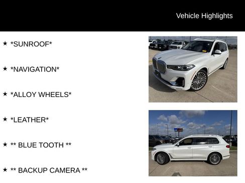 Used 2020 BMW X7 xDrive40i w/ Premium Package AWD/4WD image 4