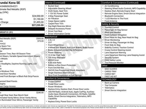 Used 2025 Hyundai Kona SE FWD image 6