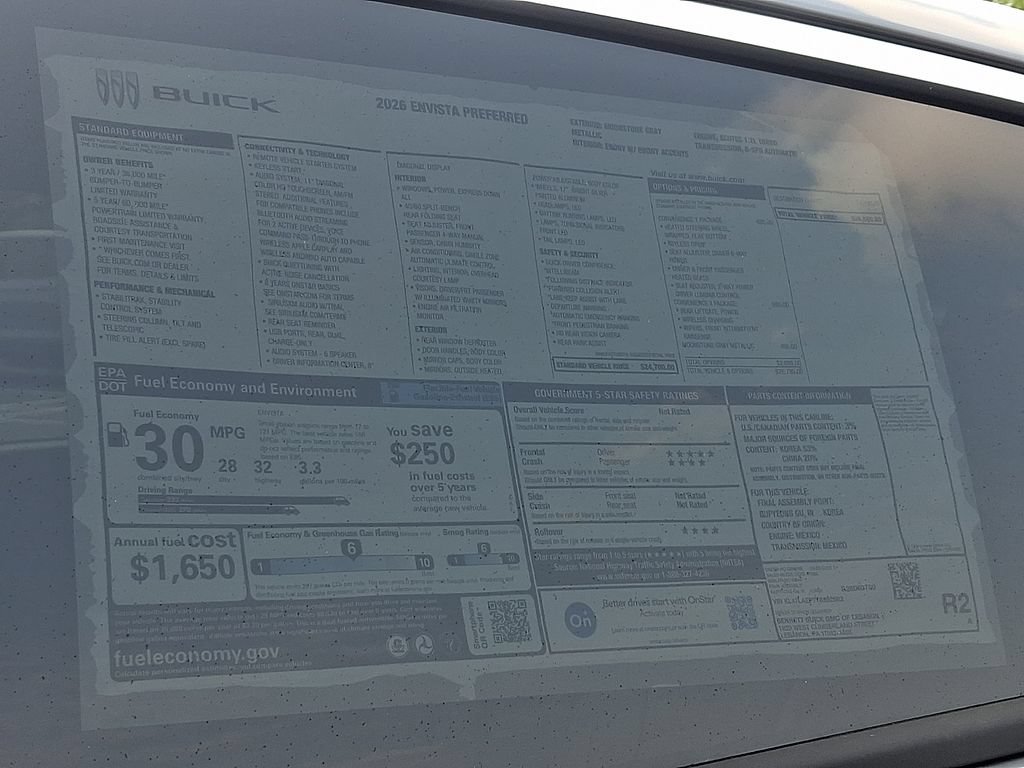 New 2026 Buick Envista Preferred w/ Convenience I Package FWD image 3
