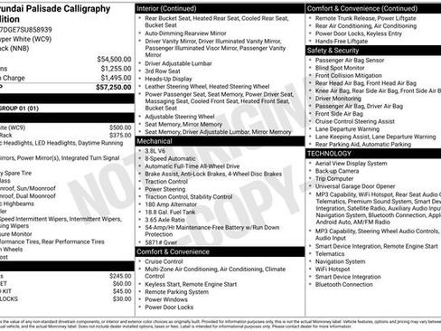 Used 2025 Hyundai Palisade Calligraphy AWD/4WD image 6