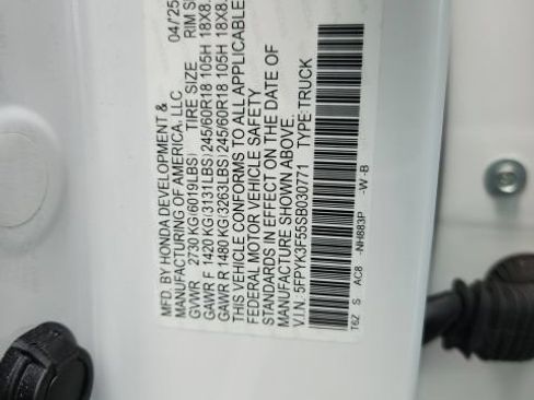 Used 2025 Honda Ridgeline RTL image 10