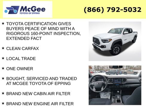 Used 2023 Toyota Tacoma TRD Off-Road w/ Black Out Package (TMS) image 8