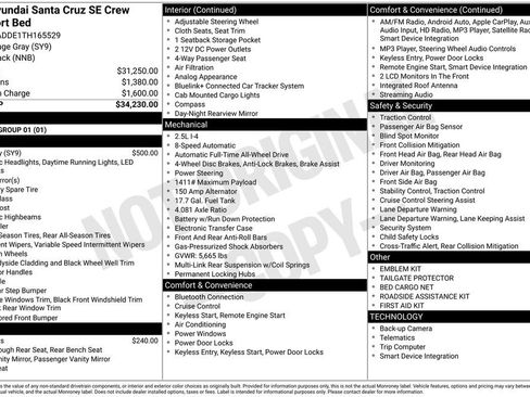 New 2026 Hyundai Santa Cruz SE image 5