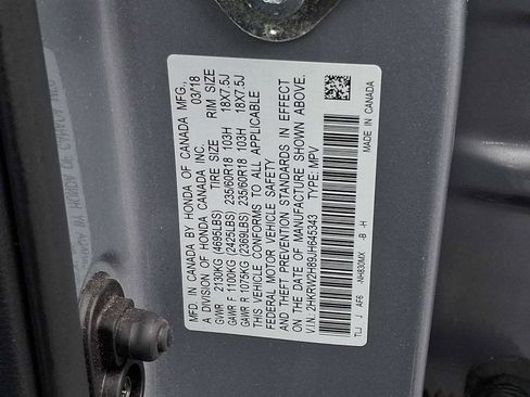 Certified 2018 Honda CR-V EX-L image 27