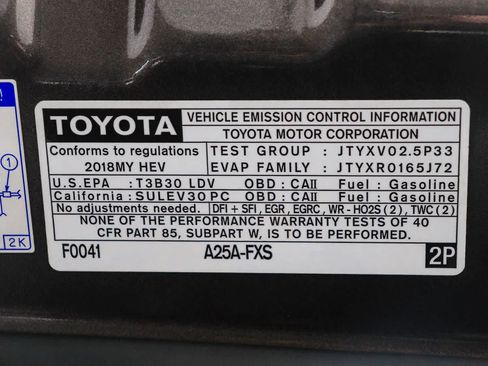 Certified 2018 Toyota Camry XLE w/ Audio Package FWD image 30