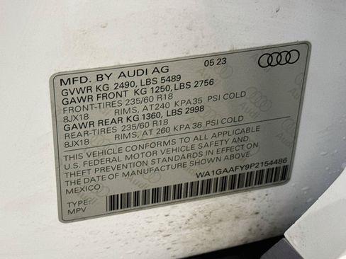 Used 2023 Audi Q5 2.0T Premium w/ Convenience Package AWD/4WD image 27