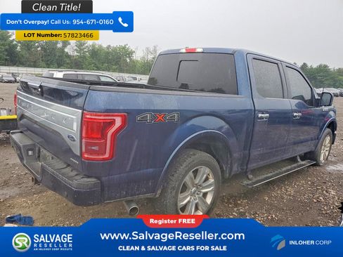 Used 2016 Ford F150 Platinum w/ Equipment Group 701A Luxury AWD/4WD image 4