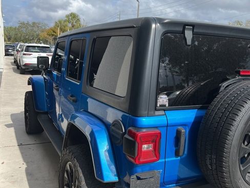 Used 2021 Jeep Wrangler Unlimited Sahara 4xe w/ Safety Group image 8