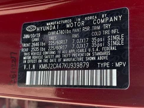 Used 2019 Hyundai Tucson SE AWD/4WD image 28