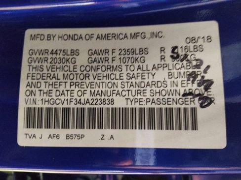 Used 2018 Honda Accord Sport image 33