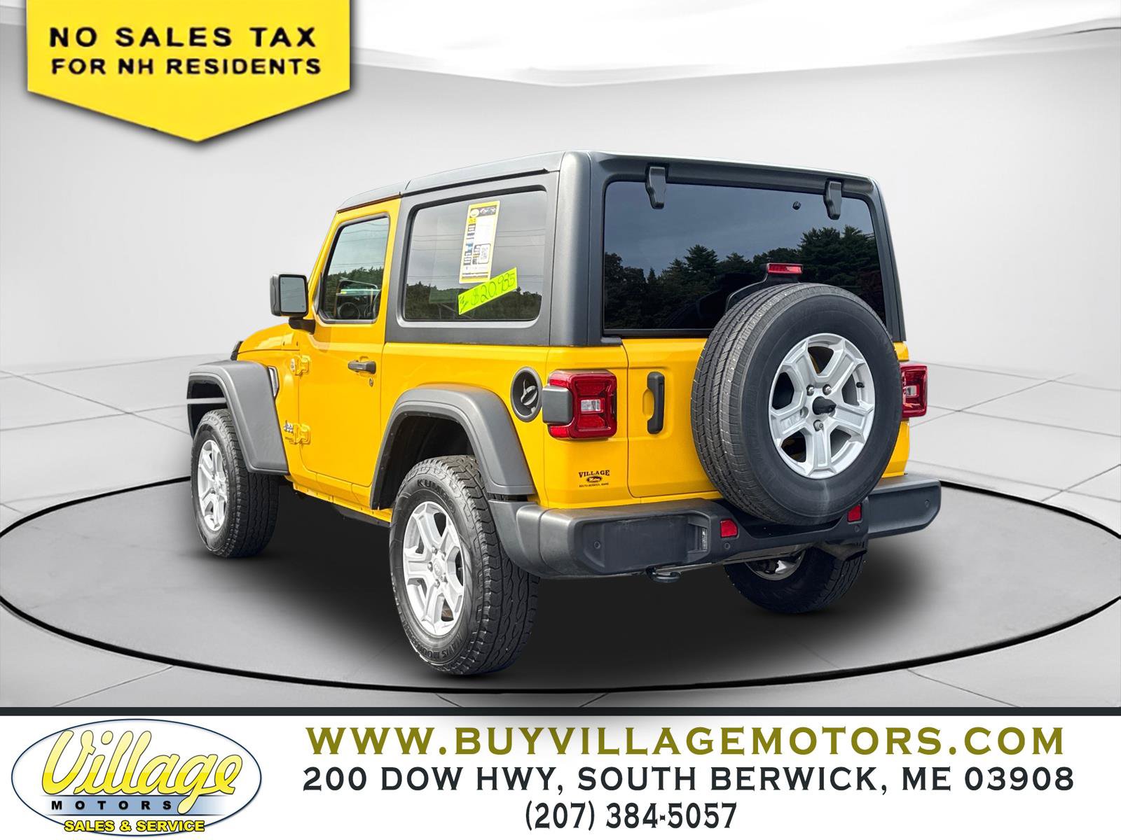 Used 2021 Jeep Wrangler Sport AWD/4WD image 3