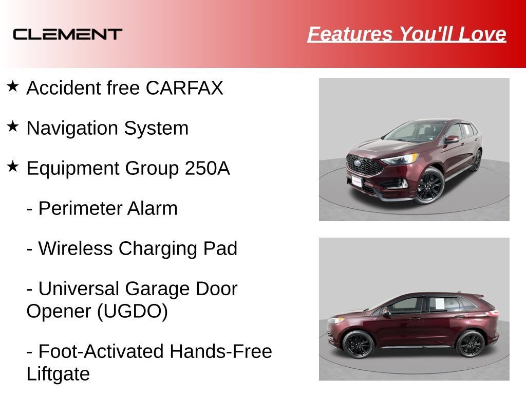 Used 2020 Ford Edge ST-Line w/ Cold Weather Package AWD/4WD image 9