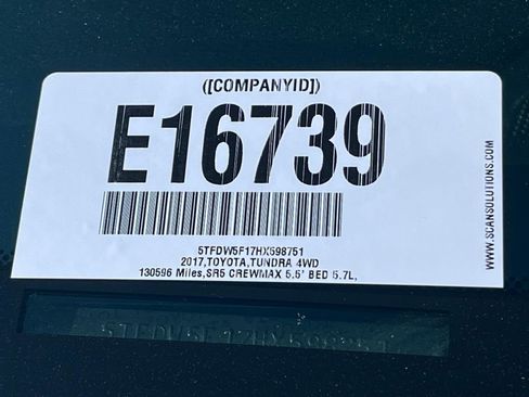 Used 2017 Toyota Tundra SR5 w/ SR5 Upgrade Package image 20