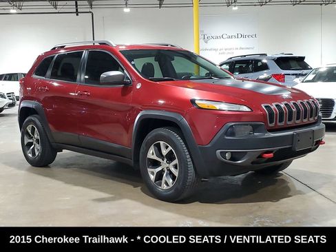 Used 2015 Jeep Cherokee Trailhawk w/ Comfort/Convenience Group AWD/4WD image 3