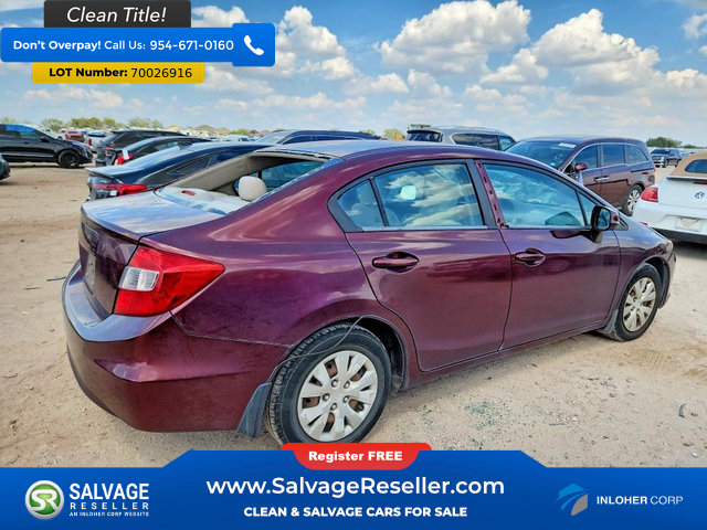 Used 2012 Honda Civic LX image 4