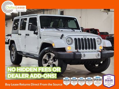 Used 2018 Jeep Wrangler Unlimited Sahara