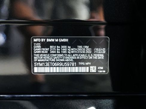 Used 2024 BMW X5 M Competition w/ Executive Package AWD/4WD image 16