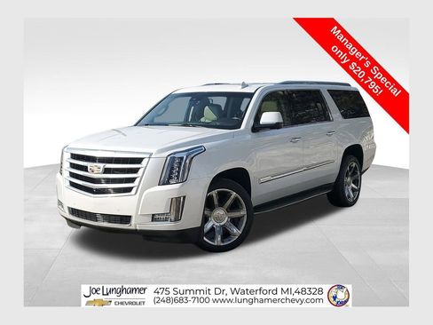 Certified 2016 Cadillac Escalade ESV Luxury image 1