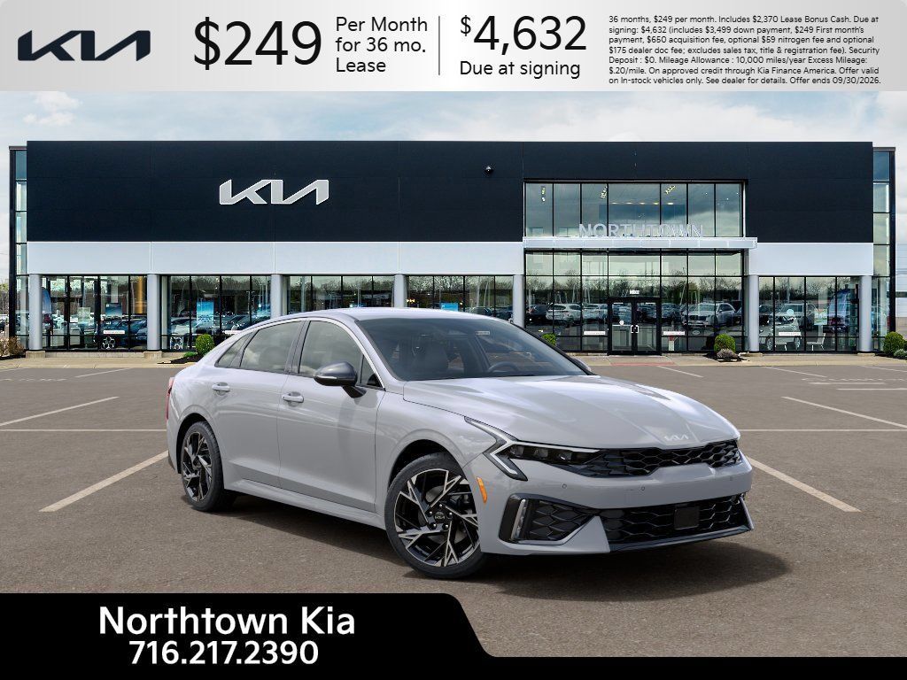 New 2026 Kia K5 GT-Line w/ GT-Line Red Interior Package FWD image 9