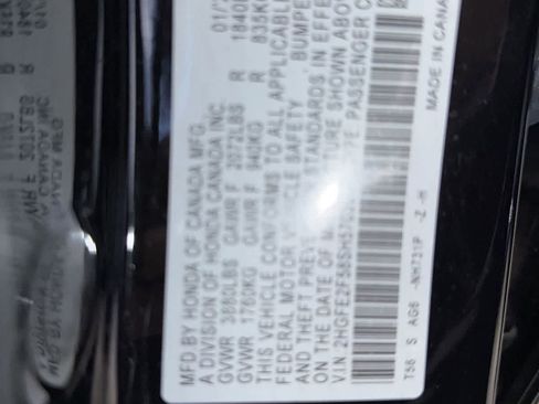Certified 2025 Honda Civic Sport image 18