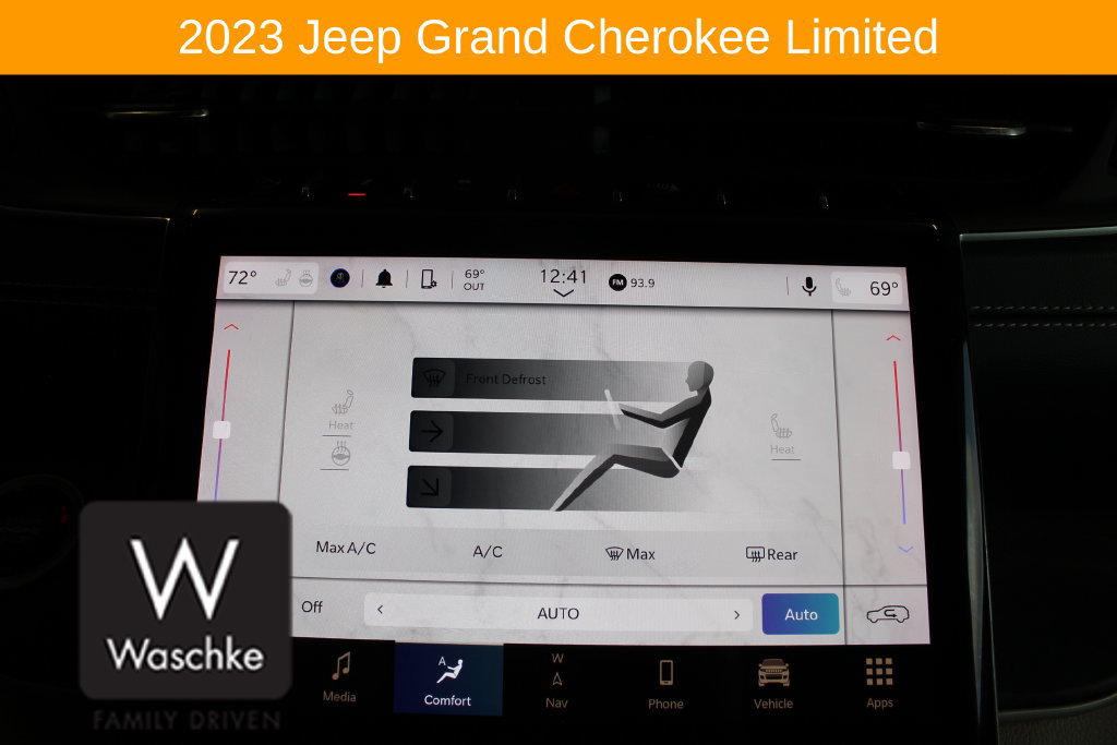 Used 2023 Jeep Grand Cherokee Limited w/ Trailer Tow Prep Group (B) AWD/4WD image 51