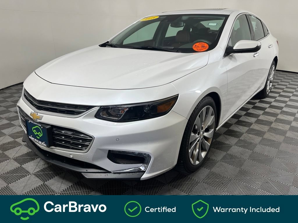 Certified 2018 Chevrolet Malibu Premier w/ Premier Sun and Wheel Package FWD image 12