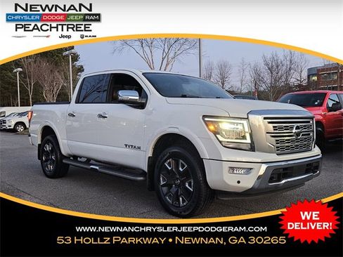 Used 2023 Nissan Titan Platinum Reserve w/ Off Road Protection Package image 1
