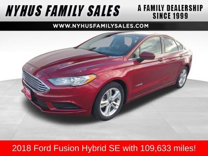 Used 2018 Ford Fusion SE