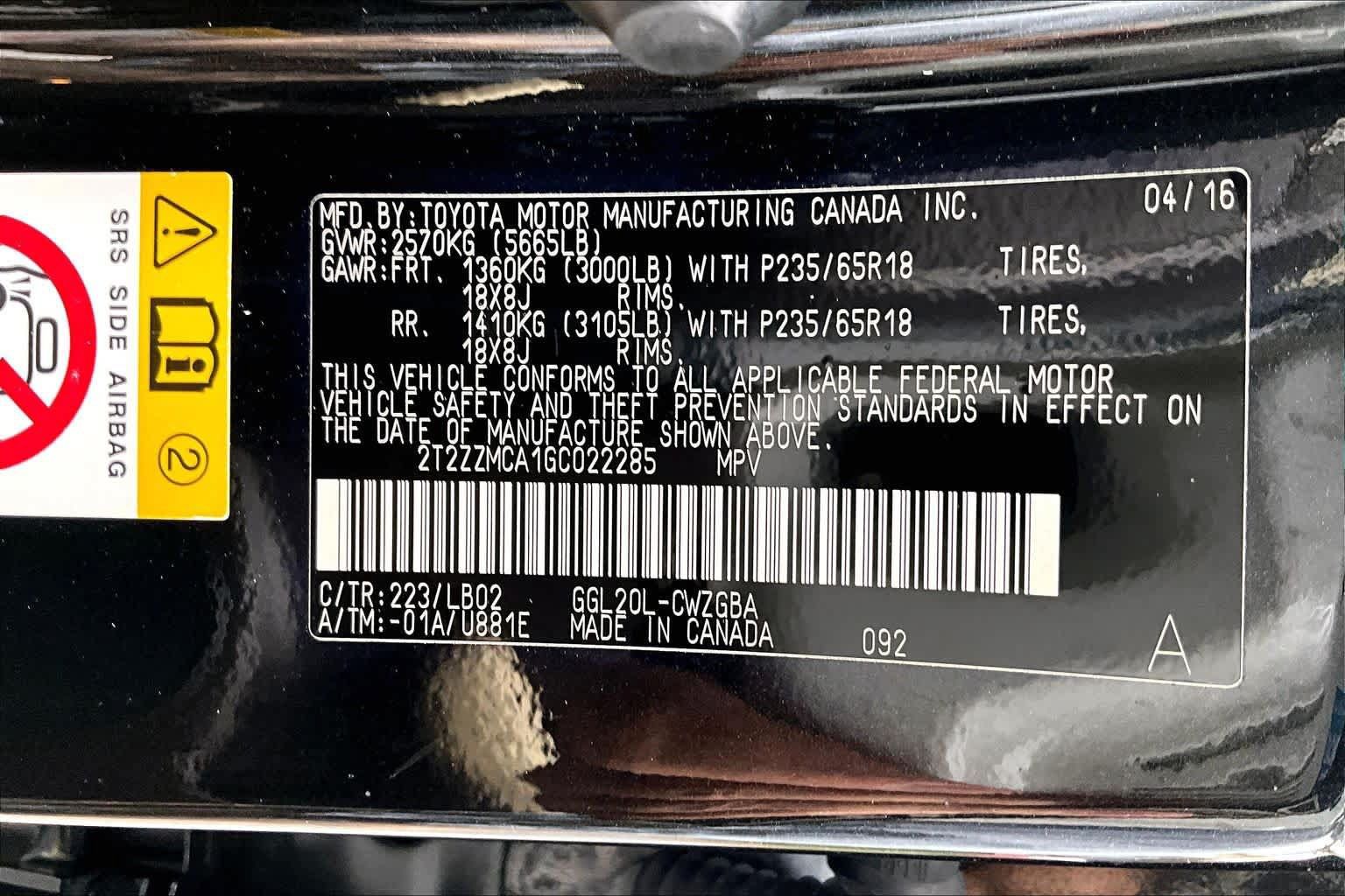 Used 2016 Lexus RX 350 FWD w/ Premium Package image 32