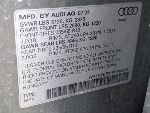 Used 2022 Audi Q3 2.0T Premium image 29