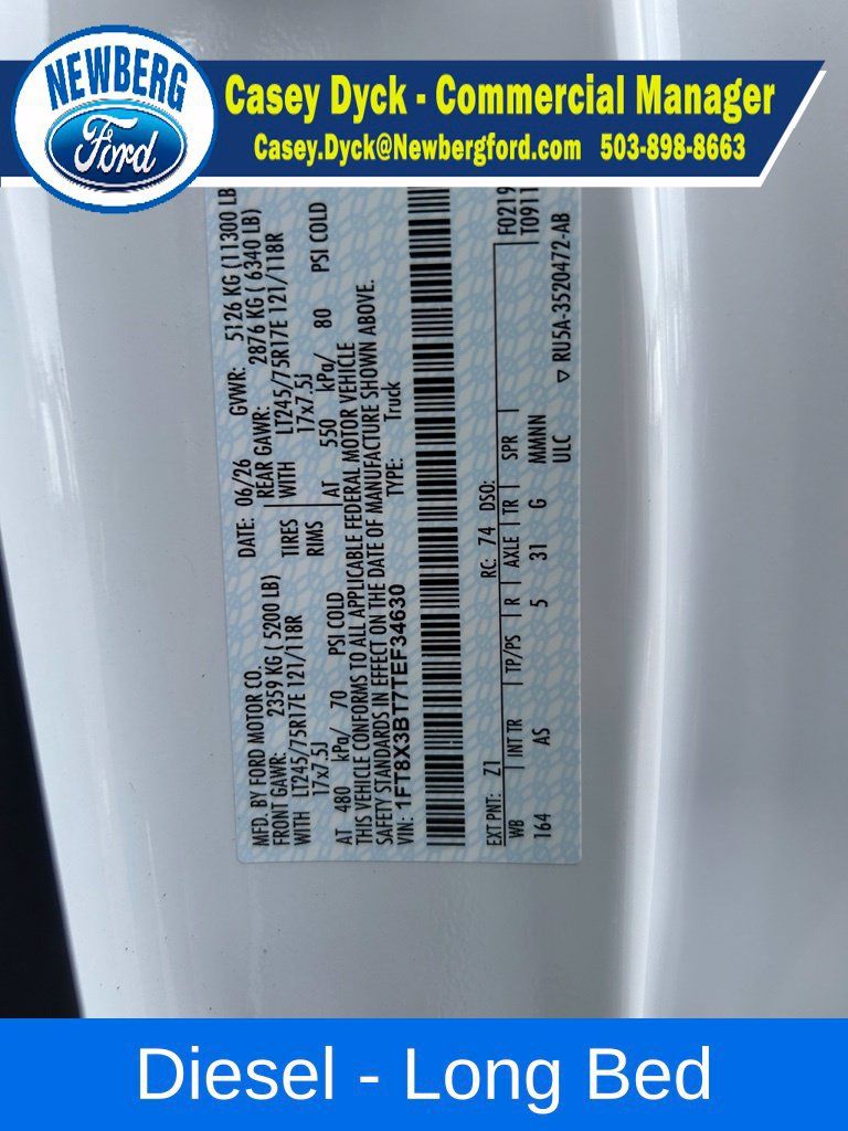 New 2026 Ford F350 XL AWD/4WD image 14