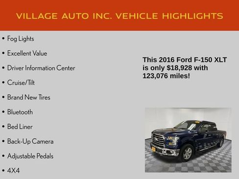 Used 2016 Ford F150 XLT w/ Equipment Group 301A Mid AWD/4WD image 14