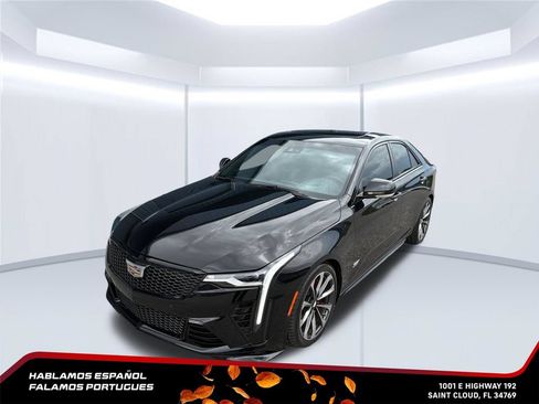Certified 2023 Cadillac CT4 V Blackwing w/ Driver Assist Package RWD image 13