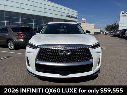 New 2026 INFINITI QX60 Luxe w/ Family Package