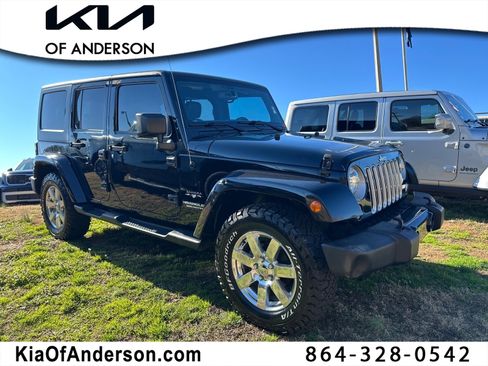 Used 2016 Jeep Wrangler Unlimited Sahara w/ Max Tow Package image 1
