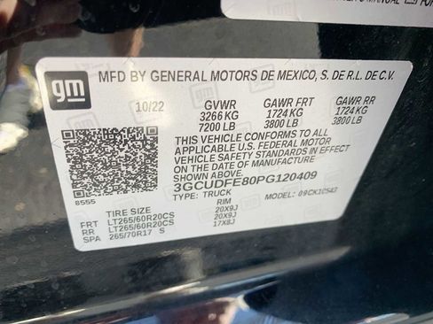 Certified 2023 Chevrolet Silverado 1500 LT Trail Boss AWD/4WD image 33