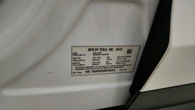 Used 2022 Tesla Model X AWD/4WD image 72