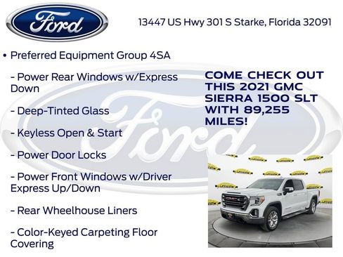 Used 2021 GMC Sierra 1500 SLT AWD/4WD image 20