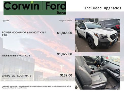 Used 2022 Subaru Outback Wilderness w/ Wilderness Package image 3