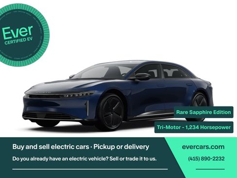 Used 2024 Lucid Air Sapphire AWD/4WD image 1