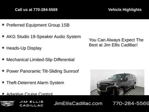 Certified 2024 Cadillac Escalade ESV Premium Luxury image 5
