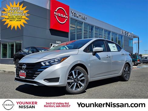 New 2025 Nissan Versa SV w/ Trunk Package image 1