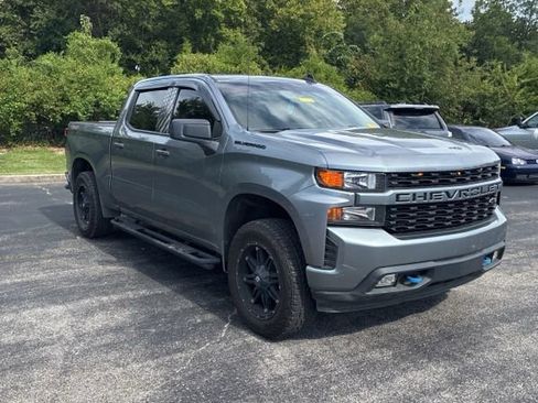 Used 2021 Chevrolet Silverado 1500 Custom w/ LPO, Dark Essentials Package AWD/4WD image 1