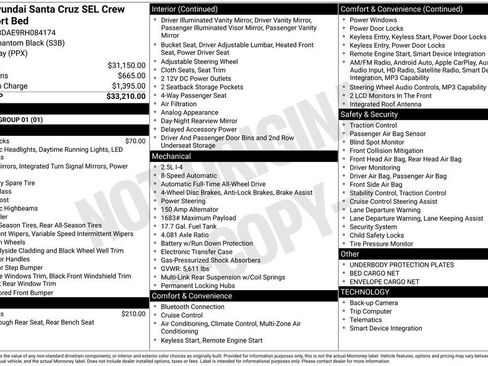 Certified 2024 Hyundai Santa Cruz SEL AWD/4WD image 17