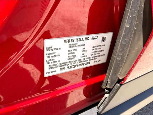 Used 2022 Tesla Model X Plaid AWD/4WD image 21