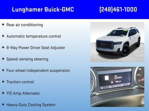 Certified 2023 GMC Acadia AT4 w/ Trailering Package AWD/4WD image 24