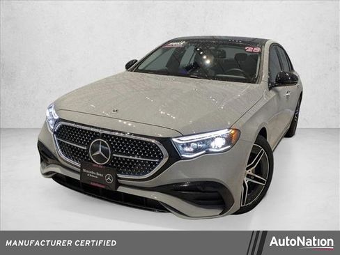 Certified 2025 Mercedes-Benz E 350 4MATIC Sedan image 1