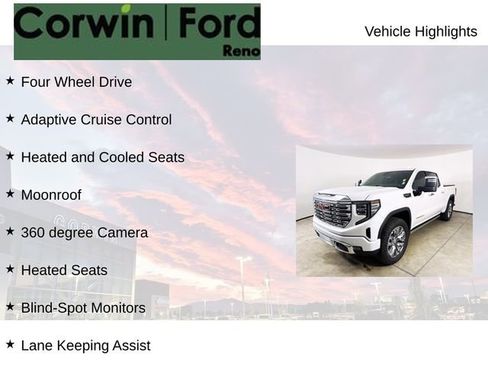 Used 2024 GMC Sierra 1500 Denali w/ Denali Reserve Package AWD/4WD image 8